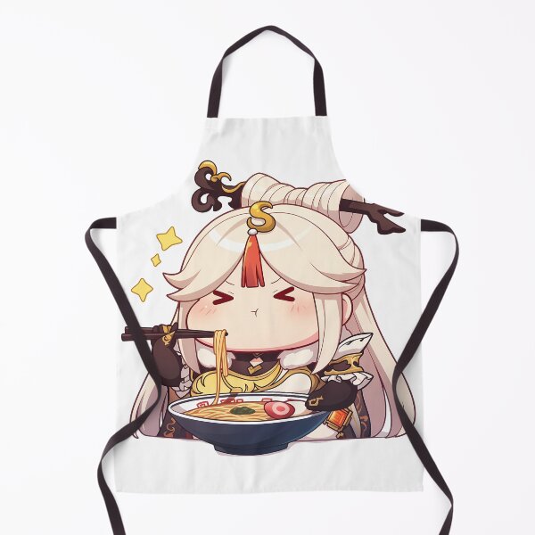 Item preview, Ningguang Genshin Impact Chibi Ramen Sparkles Cozy Feast designed and sold by mildaclairmo.