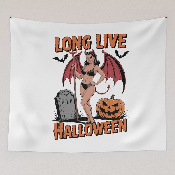 Item preview, Halloween Coquette Spooky Season Fall Halloween Long Live Halloween. designed and sold by PunkNation-Arts.