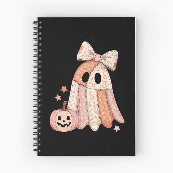 Item preview, Halloween Floral Ghost Coquette Patchwork Spooky Boo designed and sold by PunkNation-Arts.