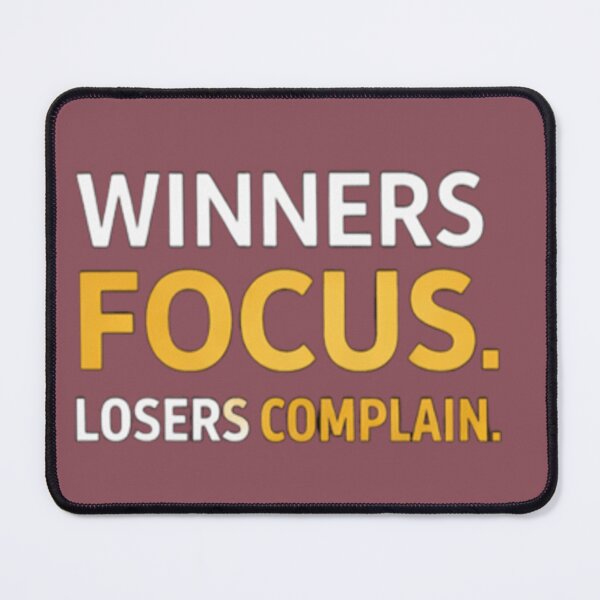 Item preview, Winners Focus Losers Complain – Alpha Mindset T-Shirt designed and sold by ShoopingAn.