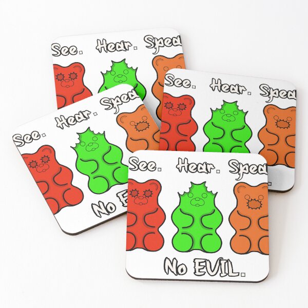 Item preview, See No Evil, Hear No Evil, Speak No Evil designed and sold by Witty.