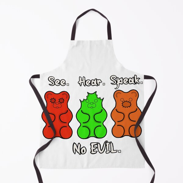 Item preview, See No Evil, Hear No Evil, Speak No Evil designed and sold by Witty.