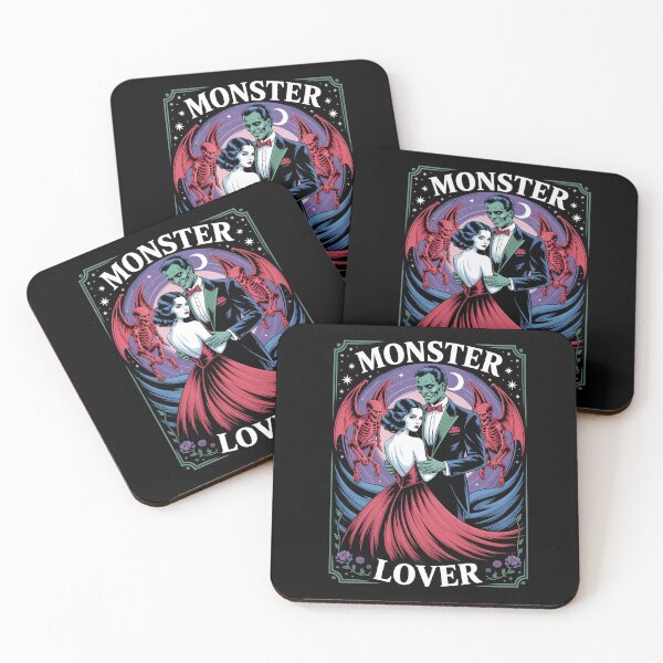 Item preview, Halloween Coquette Spooky Season Fall Halloween Monster Love designed and sold by PunkNation-Arts.