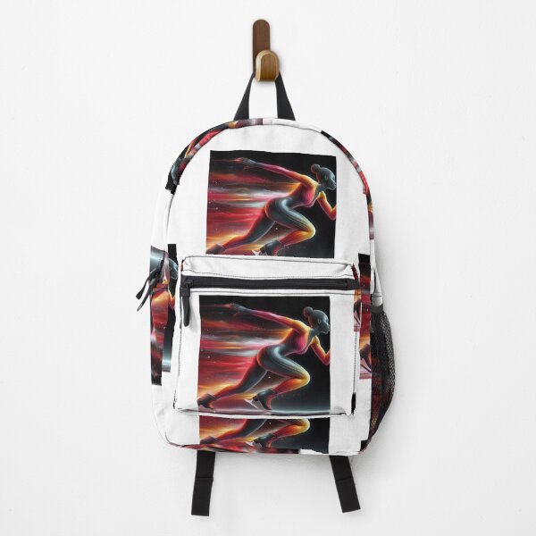 Item preview, Female Speed in Orange-Black designed and sold by Lucienne Reimagined.
