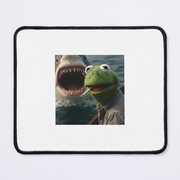 Item preview, Kermit The Frog Smoking Meme designed and sold by NickIgnatyev.