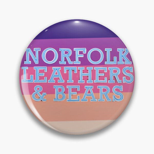 Item preview, Norfolk Leathers and Bears Logo with the Bi Lesbian Pride Flag Design  designed and sold by HJRex.