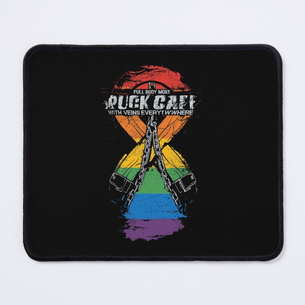 Item preview, Muscular Gay Pride Bodybuilder With Chains Rainbow Art designed and sold by InkDazzle.