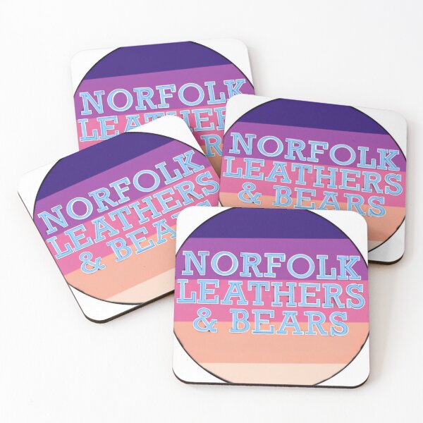 Item preview, Norfolk Leathers and Bears Logo with the Bi Lesbian Pride Flag Design  designed and sold by HJRex.