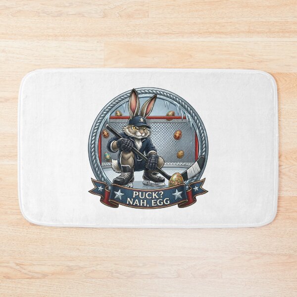 Item preview, Funny Hockey Bunny Shirt – Puck Nah Egg Easter Tee designed and sold by relso.