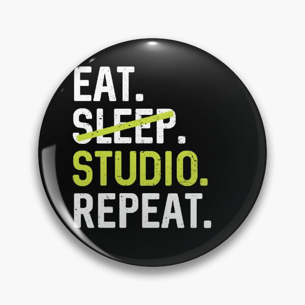 Item preview, Eat Sleep Studio Repeat -  Architect Graphic Design Funny Saying designed and sold by maurrathania.