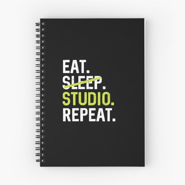 Item preview, Eat Sleep Studio Repeat -  Architect Graphic Design Funny Saying designed and sold by maurrathania.