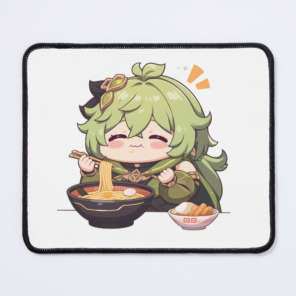 Item preview, Collei Genshin Impact Kawaii Chibi Ramen Noodles Sweet Cozy Time designed and sold by mildaclairmo.