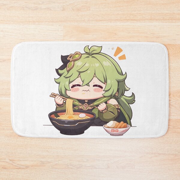 Item preview, Collei Genshin Impact Kawaii Chibi Ramen Noodles Sweet Cozy Time designed and sold by mildaclairmo.