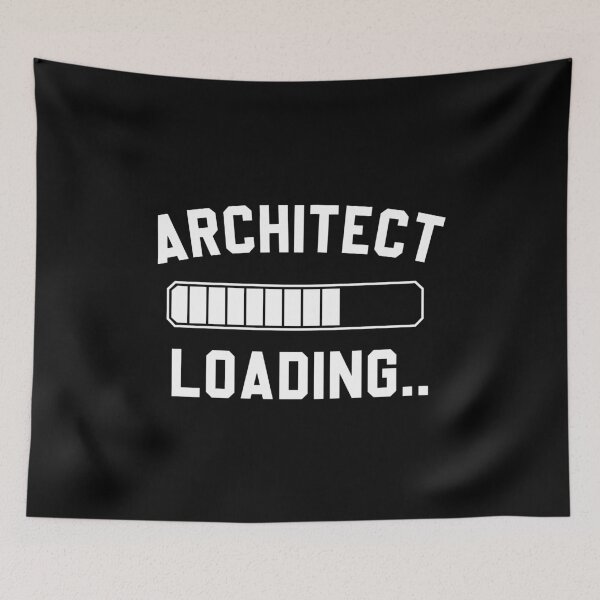 Item preview, Architect Loading - Future Architect Student Funny Gift designed and sold by maurrathania.