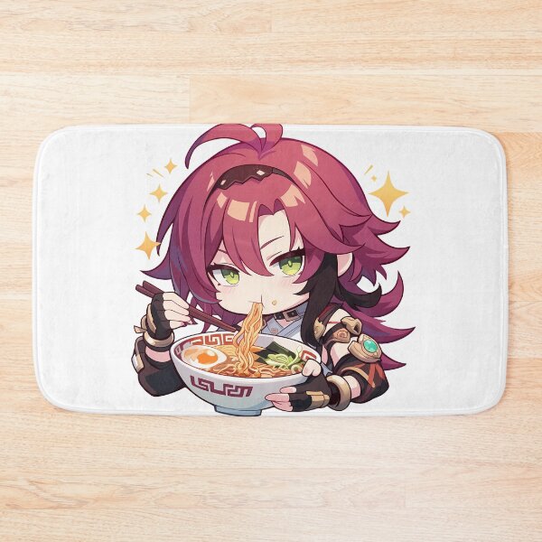 Item preview, Shikanoin Heizou Genshin Impact Chibi Kawaii Ramen Noodles Focus Mode designed and sold by mildaclairmo.