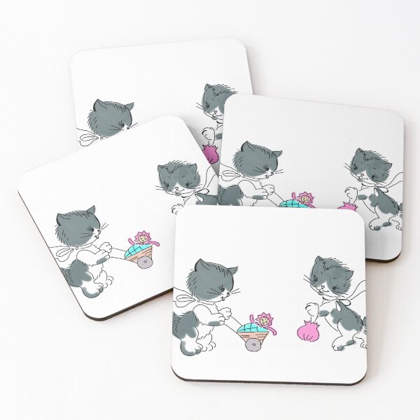 Item preview, Vintage kitties  designed and sold by lexxiiimarieart.