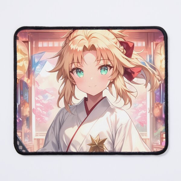Item preview, Mordred Fate Grand Order Shrine Lanterns Sakura Kimono designed and sold by TanglenRabbit.