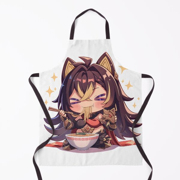 Item preview, Dehya Genshin Impact Chibi Spicy Ramen Power Slurp designed and sold by mildaclairmo.