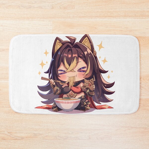 Item preview, Dehya Genshin Impact Chibi Spicy Ramen Power Slurp designed and sold by mildaclairmo.