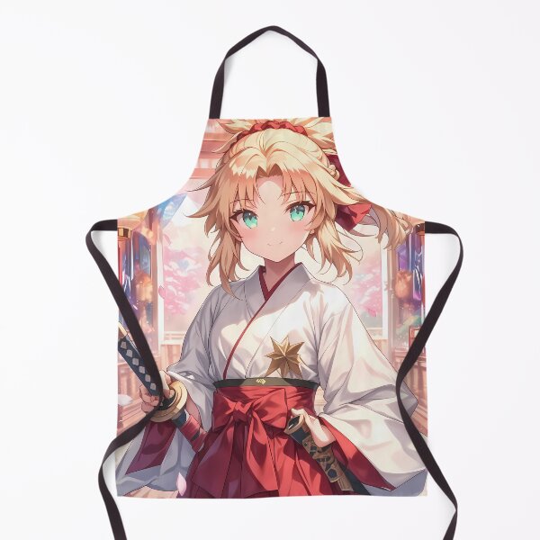 Item preview, Mordred Fate Grand Order Shrine Lanterns Sakura Kimono designed and sold by TanglenRabbit.