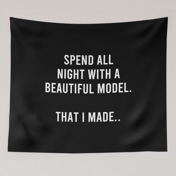 Item preview, Spent All Night With Model That I Made - Architect Funny Saying designed and sold by maurrathania.