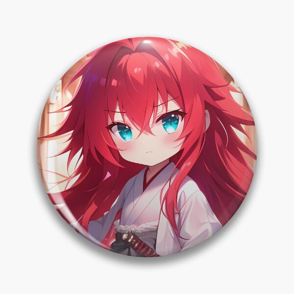 Item preview, Rias Gremory High School Dxd Chibi Waifu Kimono Cherry Blossoms designed and sold by TanglenRabbit.