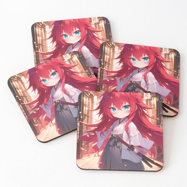 Item preview, Rias Gremory High School Dxd Chibi Waifu Kimono Cherry Blossoms designed and sold by TanglenRabbit.