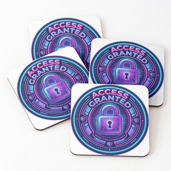 Item preview, Access Granted Cybersecurity Sticker Shirt designed and sold by KurtByteStudio.