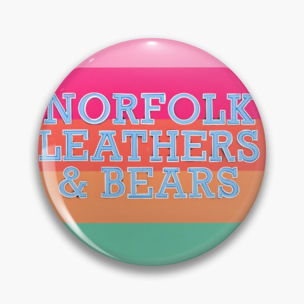 Item preview, Norfolk Leathers and Bears Logo with the Pan Lesbian Pride Flag Design  designed and sold by HJRex.