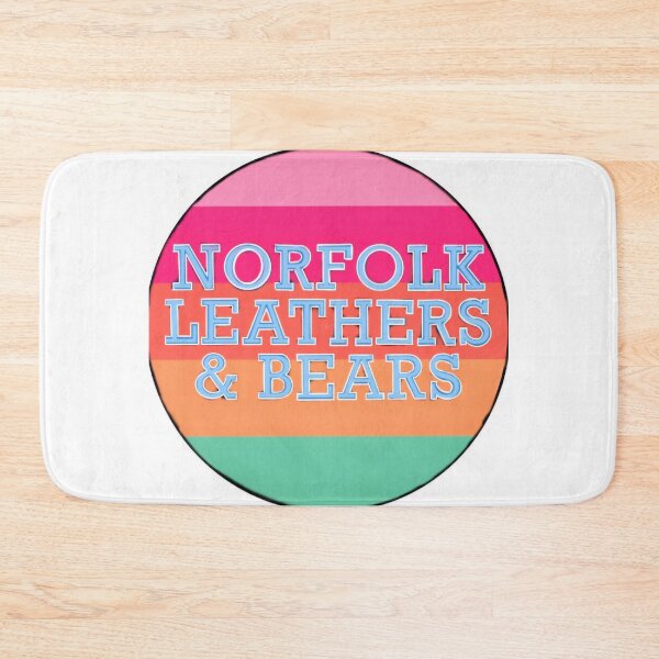 Item preview, Norfolk Leathers and Bears Logo with the Pan Lesbian Pride Flag Design  designed and sold by HJRex.