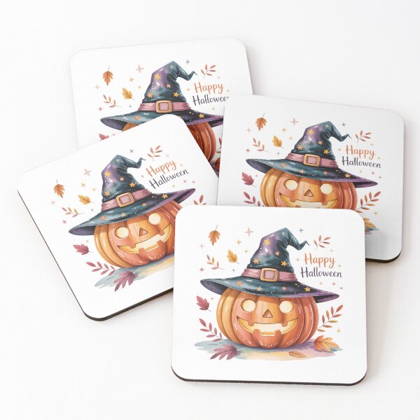 Item preview, Happy Halloween Pumpink WItch Spooky Season designed and sold by PunkNation-Arts.