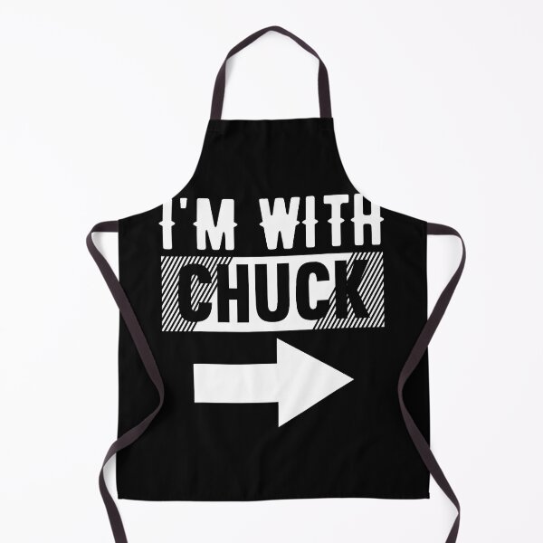 Item preview, Chuck Designs By Akokay I'M With Chuck T-Shirt For Chuck Men Boys Black Small  designed and sold by LouisaOReilly.