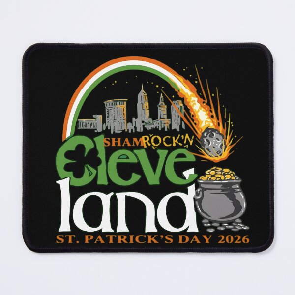 Item preview, ShamRock'n Cleveland St. Patrick's Day 2026 Ohio Festive Design designed and sold by haitrieuic96.