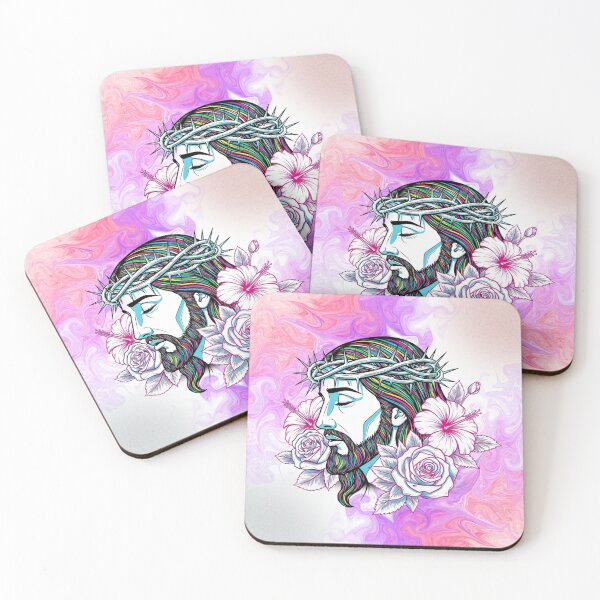 Item preview, Neon Jesus: The Gaze of Grace designed and sold by keythxctrs.