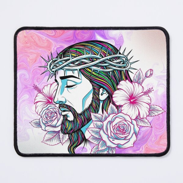 Item preview, Neon Jesus: The Gaze of Grace designed and sold by keythxctrs.