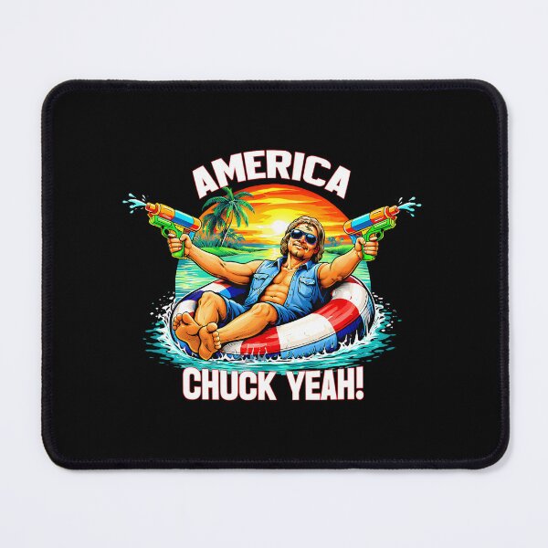 Item preview, Chuck Yeah America Shirt Funny Patriotic Summer Pool designed and sold by LouisaOReilly.