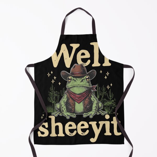Item preview, Well Sheeyit Funny Cowboy Frog Western Humor  designed and sold by OMITTEROMINOUS.