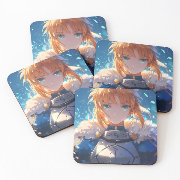 Item preview, Saber Fate Stay Night Winter Heroine Portrait designed and sold by TanglenRabbit.