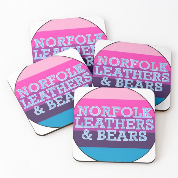 Item preview, Norfolk Leathers and Bears Logo with the Omnisexual Lesbian Pride Flag Design  designed and sold by HJRex.