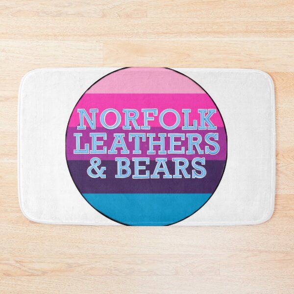 Item preview, Norfolk Leathers and Bears Logo with the Omnisexual Lesbian Pride Flag Design  designed and sold by HJRex.