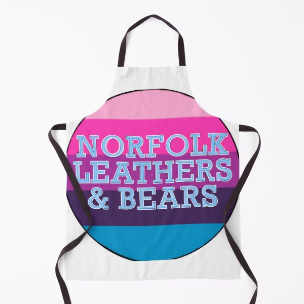 Item preview, Norfolk Leathers and Bears Logo with the Omnisexual Lesbian Pride Flag Design designed and sold by HJRex.