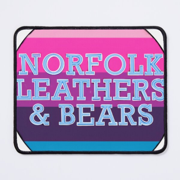 Item preview, Norfolk Leathers and Bears Logo with the Omnisexual Lesbian Pride Flag Design  designed and sold by HJRex.