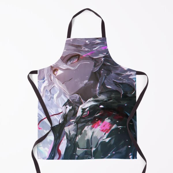 Item preview, Nagito Komaeda Danganronpa 2 Winter Wind Scarf Portrait designed and sold by TanglenRabbit.