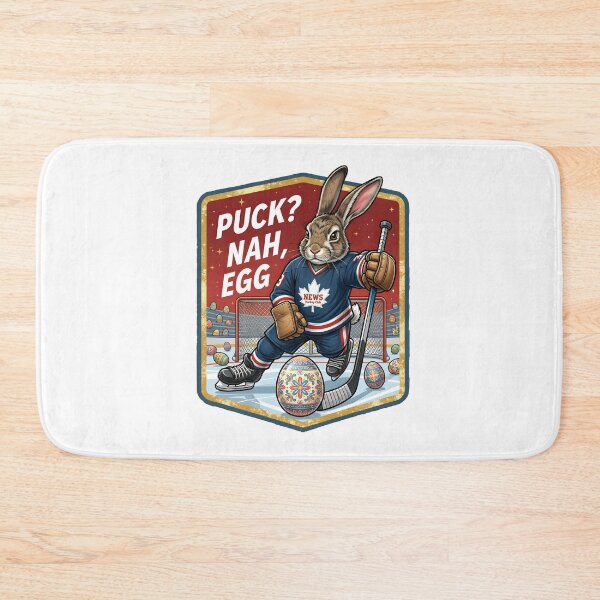 Item preview, Puck Nah Egg Easter Shirt – Cool Hockey Bunny Graphic Tee designed and sold by relso.