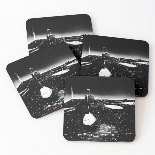 Item preview, Black and White  ( 2 ) Boating on Glass. designed and sold by Larry Davis.