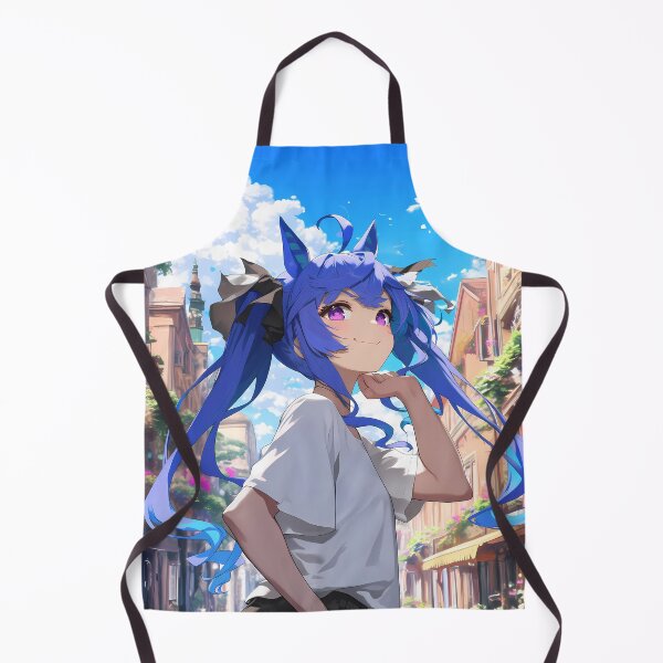 Artikelvorschau, Twin Turbo Uma Musume Sunny Blue Hair Street Smile entworfen und verkauft von TanglenRabbit.