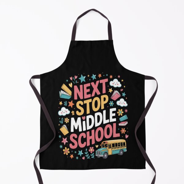 Item preview, Next Stop Middle School Groovy designed and sold by CottonCandyPrin.