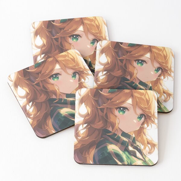Item preview, Taiki Shuttle Uma Musume Warm Plaid Green Eyes Closeup designed and sold by TanglenRabbit.