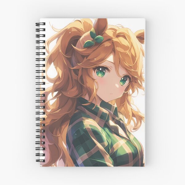 Item preview, Taiki Shuttle Uma Musume Warm Plaid Green Eyes Closeup designed and sold by TanglenRabbit.