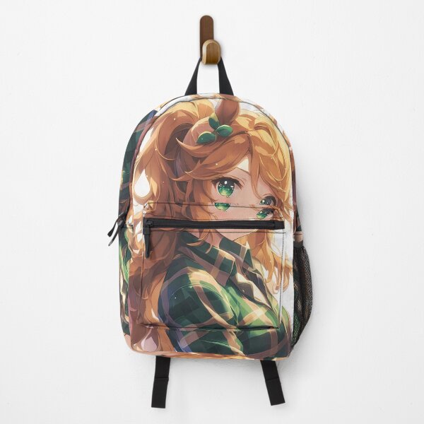 Item preview, Taiki Shuttle Uma Musume Warm Plaid Green Eyes Closeup designed and sold by TanglenRabbit.